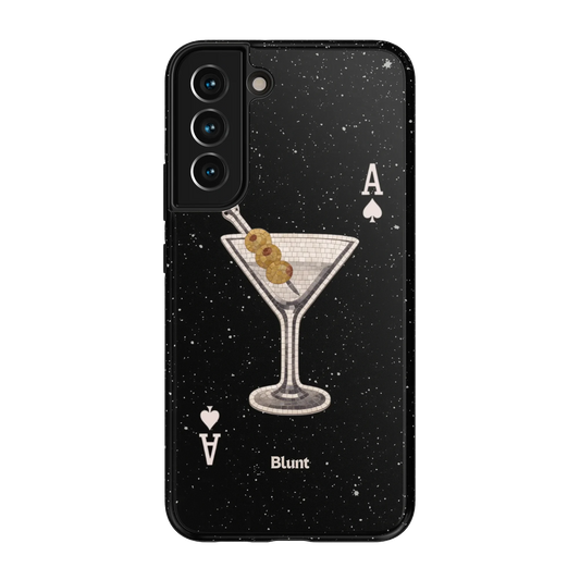 Black Dirty Martini Samsung Case