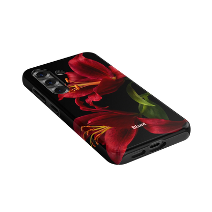 Eclipse Orchid in Red Samsung Case