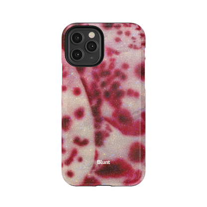 Crimson Veil iPhone Case