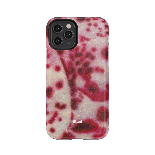 Crimson Veil iPhone Case
