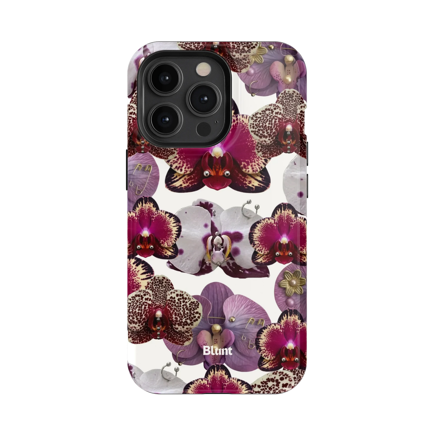 Botanical Orchid iPhone Case