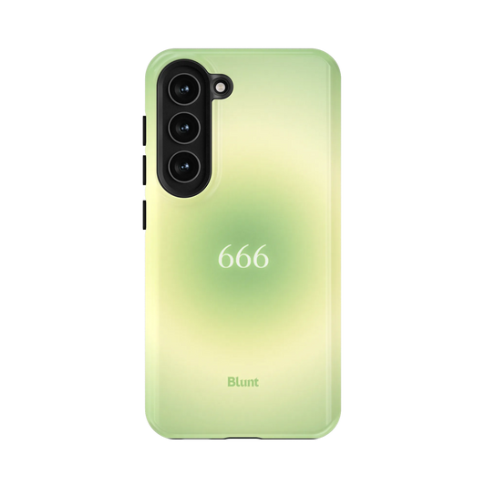 Orbit Green Samsung Case