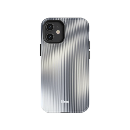 Silver Pulse iPhone Case
