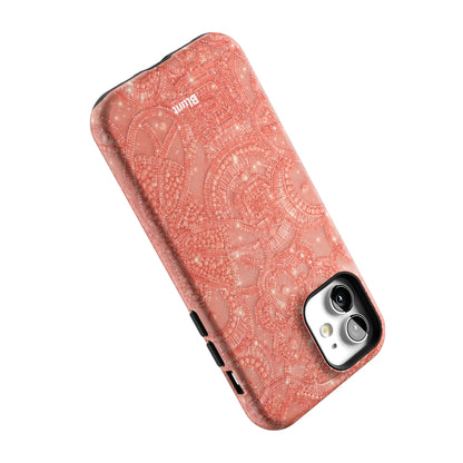 Coral-Glam-iphone-case-iPhone 12-4