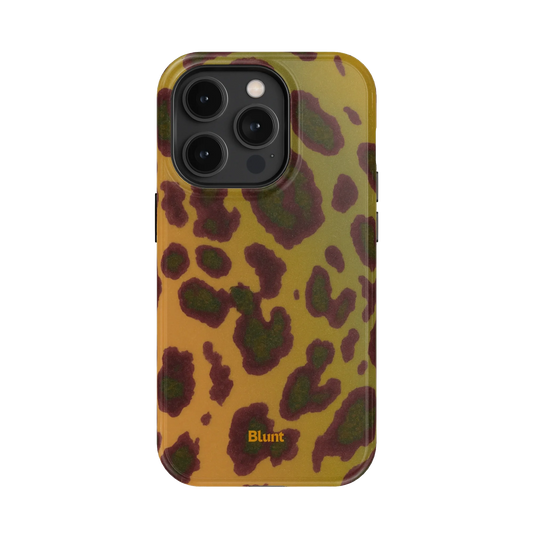 Cranberry Cheetah iPhone Case