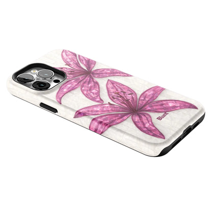 Purple-Floral-Luster-iphone-case-iPhone 13 Pro Max-2