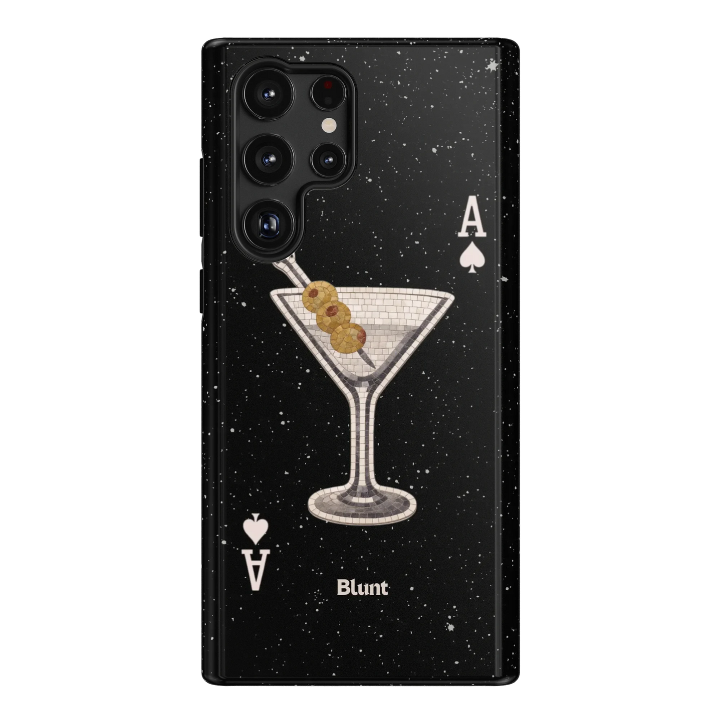 Black Dirty Martini Samsung Case