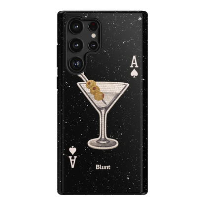 Black Dirty Martini Samsung Case