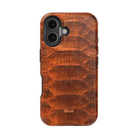Auburn Python iPhone Case