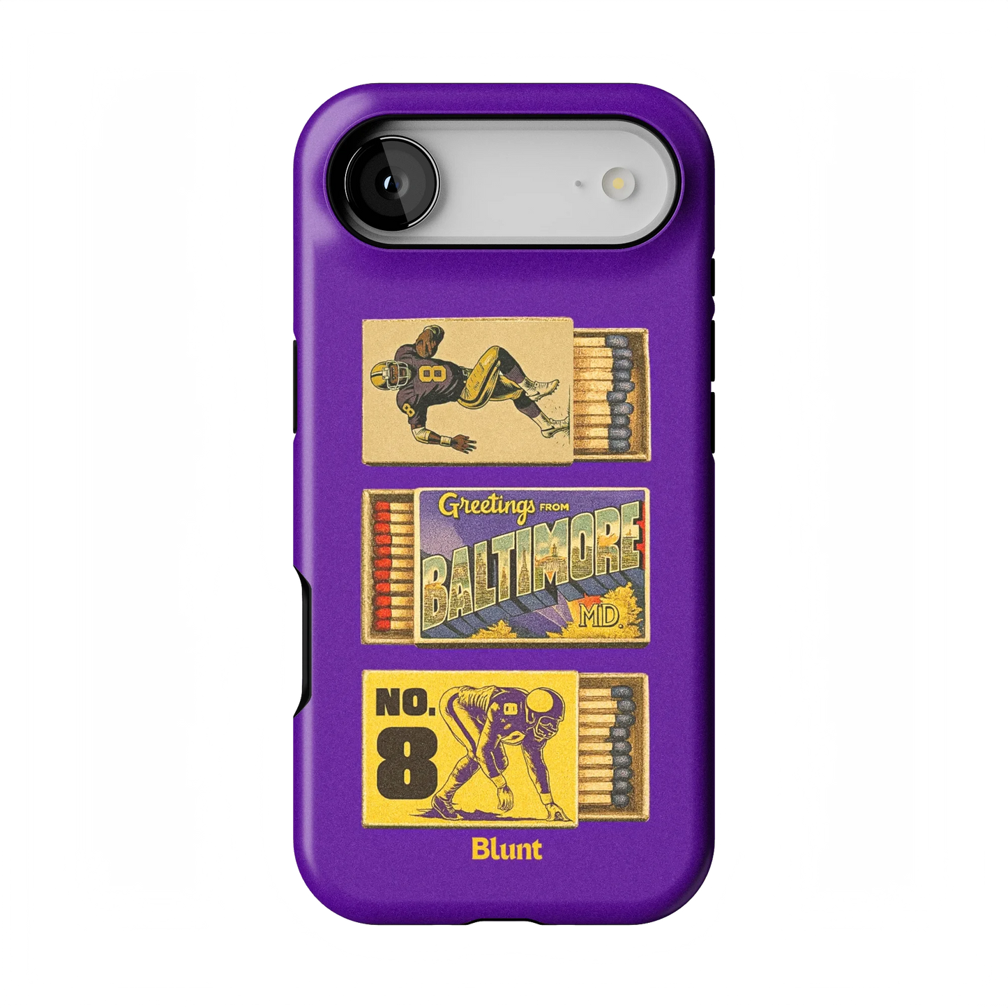 B'More Football iPhone Case