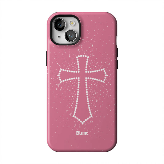 Pink-Diamara-iphone-case-iPhone 15 Plus-1