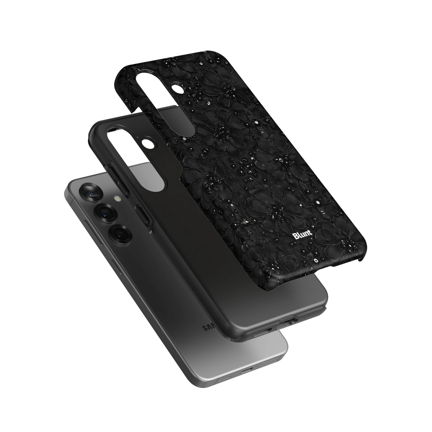 Noir Bloom Samsung Case