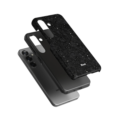 Noir Bloom Samsung Case