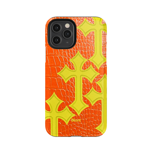 Neon Blessing iPhone Case