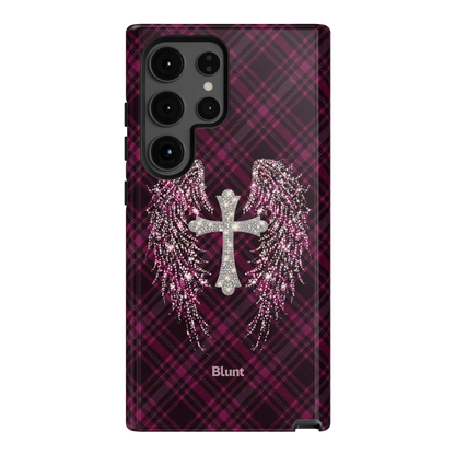 Halo Plaid Samsung Case