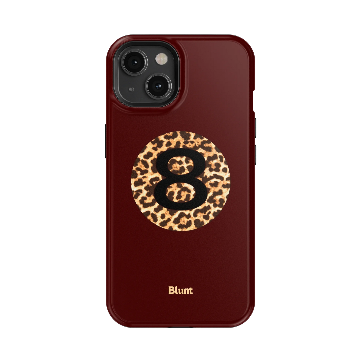 Burgundy Magic 8 iPhone Case