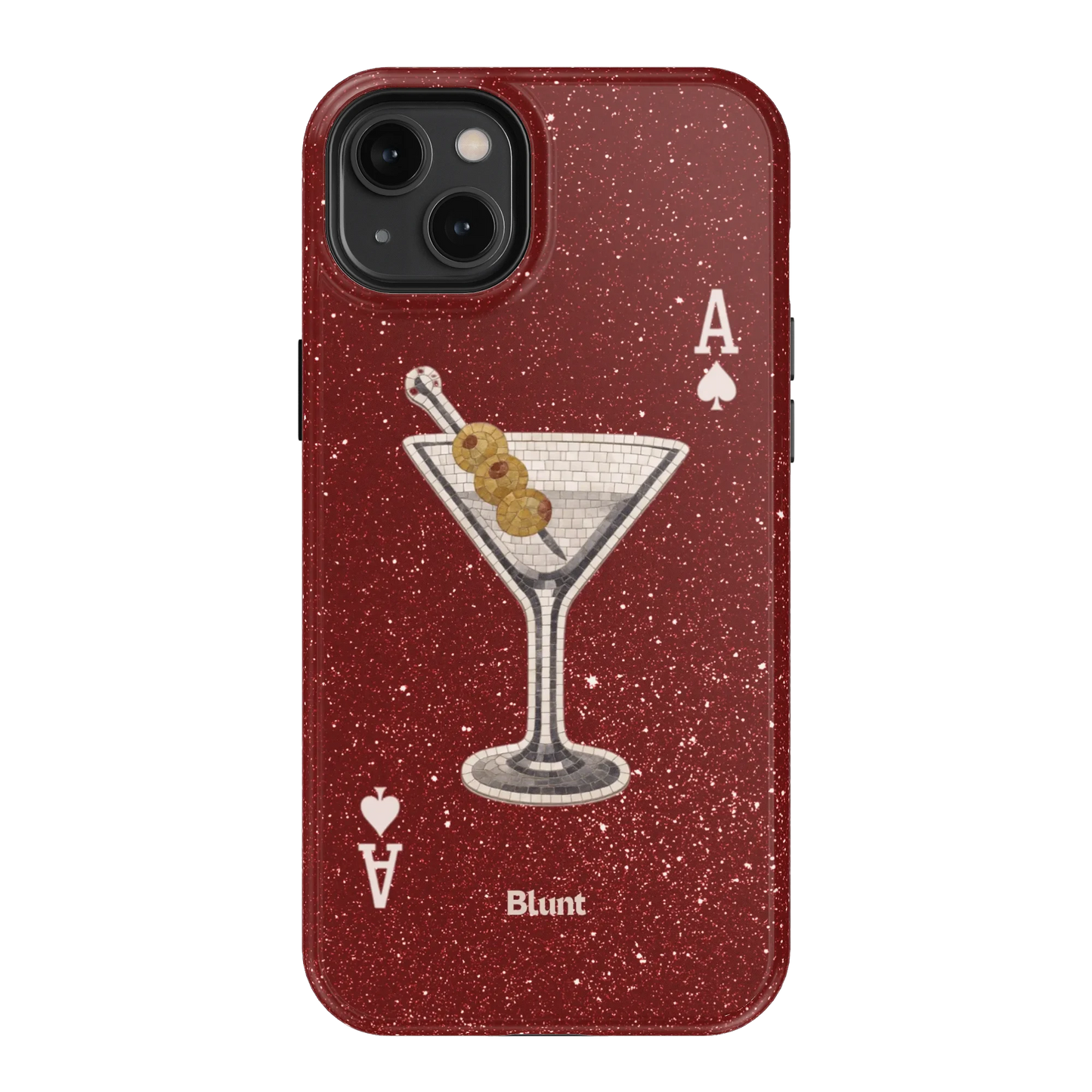 Red Dirty Martini iPhone Case