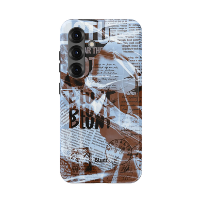 Blue Love Letter Samsung Case