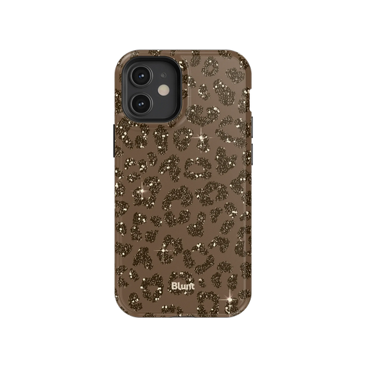 Brown Cheetah Print iPhone Case