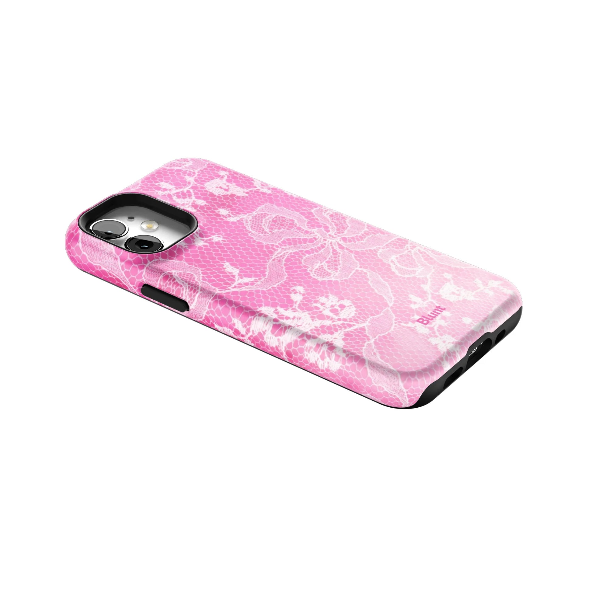 Pink-Lacewave-iphone-case-iPhone 12 Mini-2