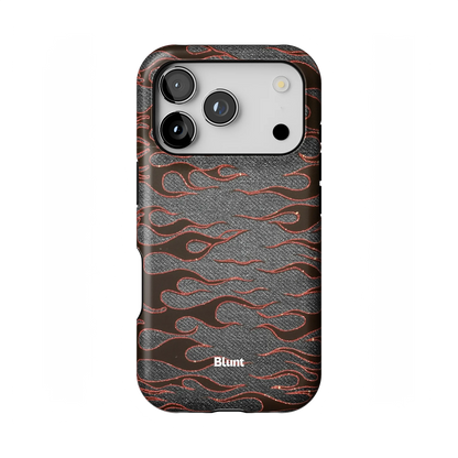 Steel Flame iPhone Case
