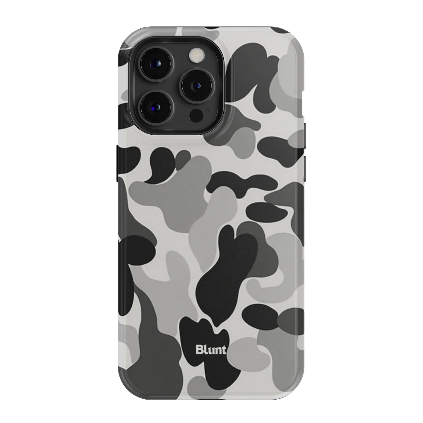 Grey Camo iPhone Case