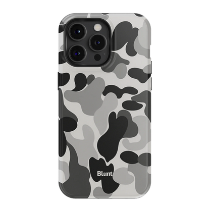 Grey Camo iPhone Case