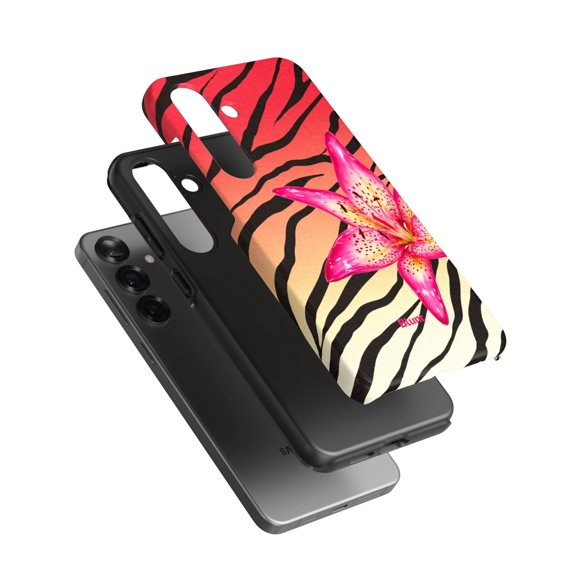 Striped-Lilly-samsung-case-Galaxy S25 Plus-3