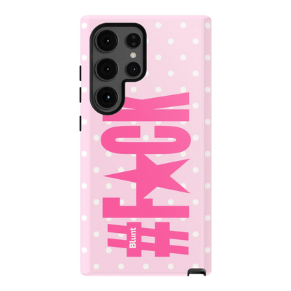Pink Polka Riot Samsung Case