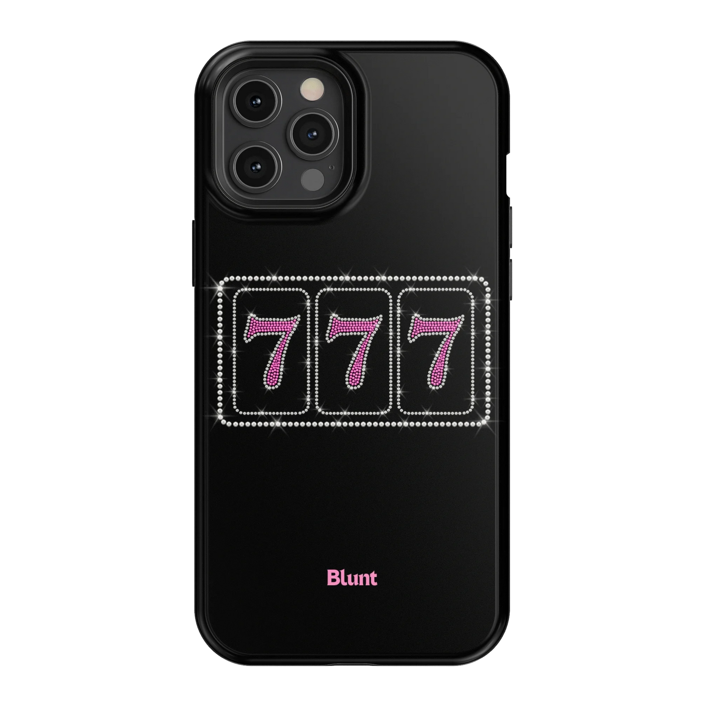 Pink Lucky 777 iPhone Case