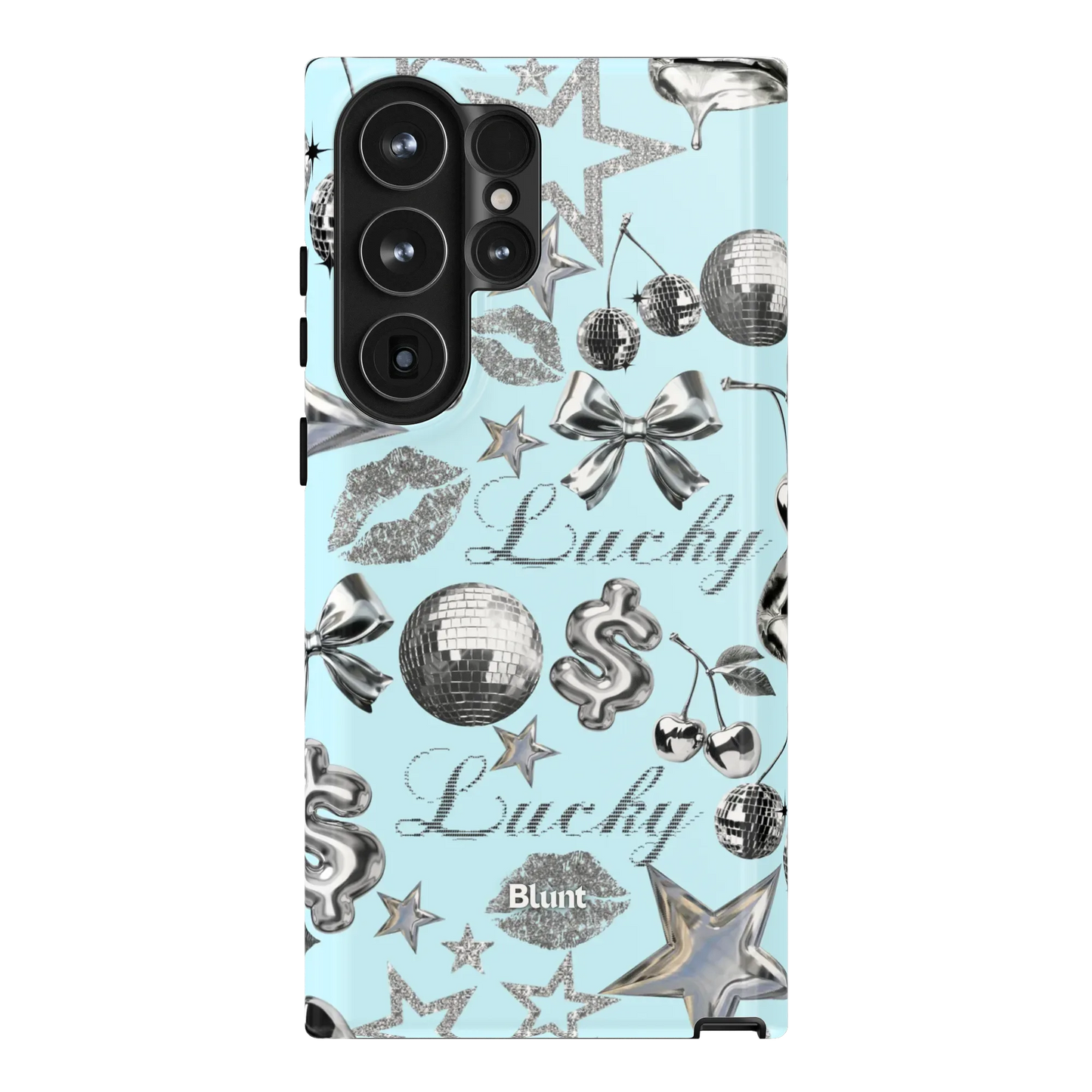 Lucky Baby Blue Samsung Case