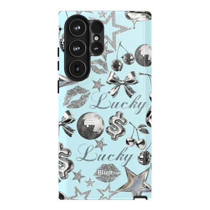 Lucky Baby Blue Samsung Case