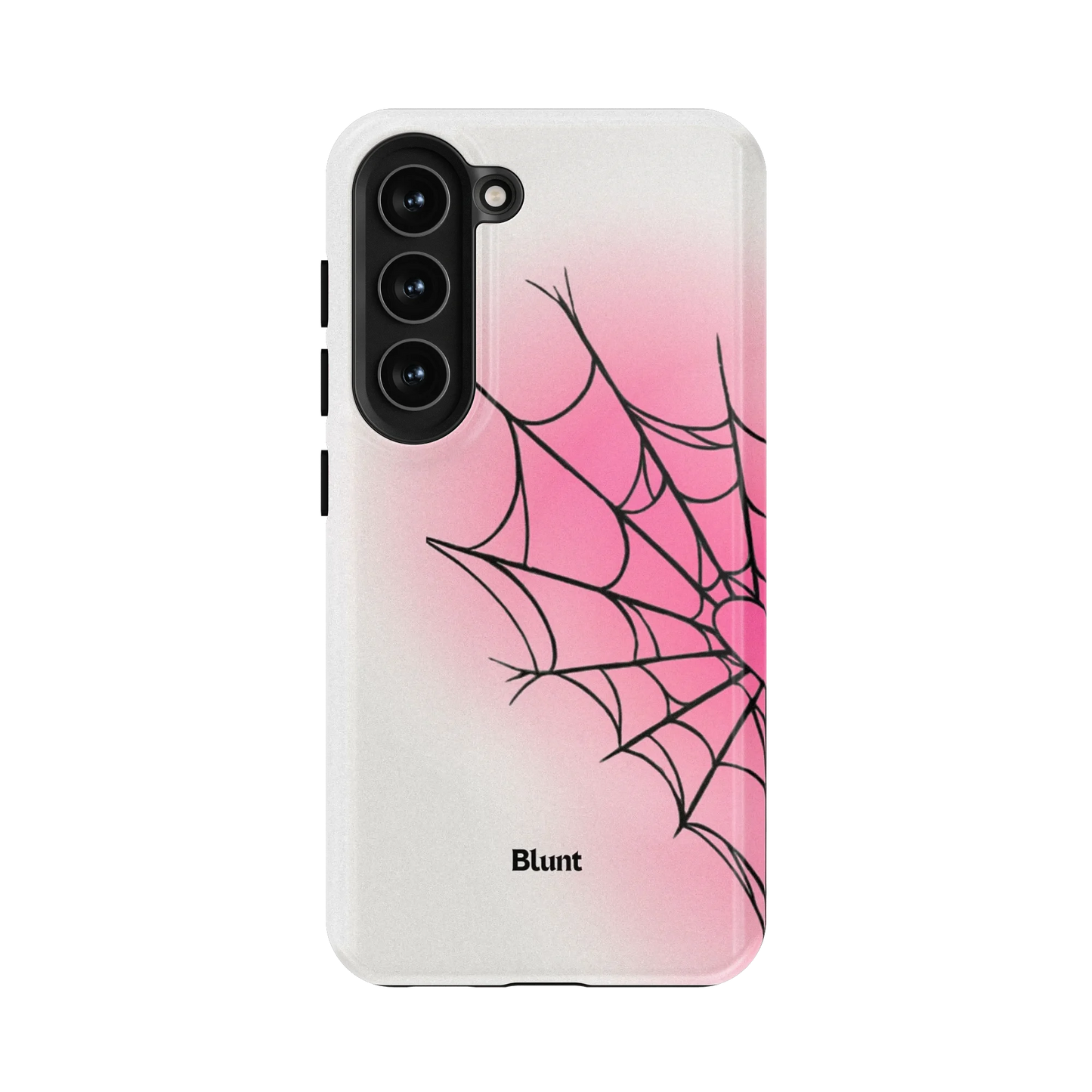 White Pink Web Samsung Case