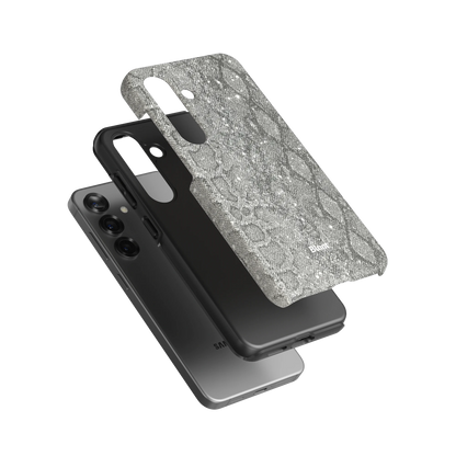 Silver Python Samsung Case