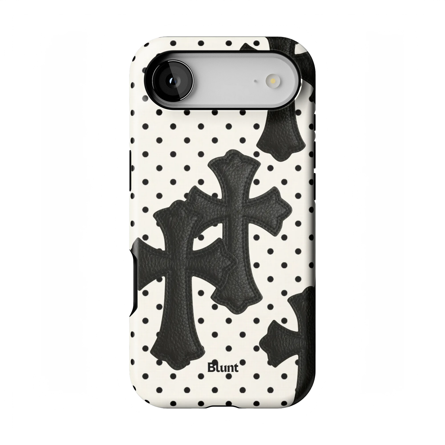 Noir Crosses iPhone Case