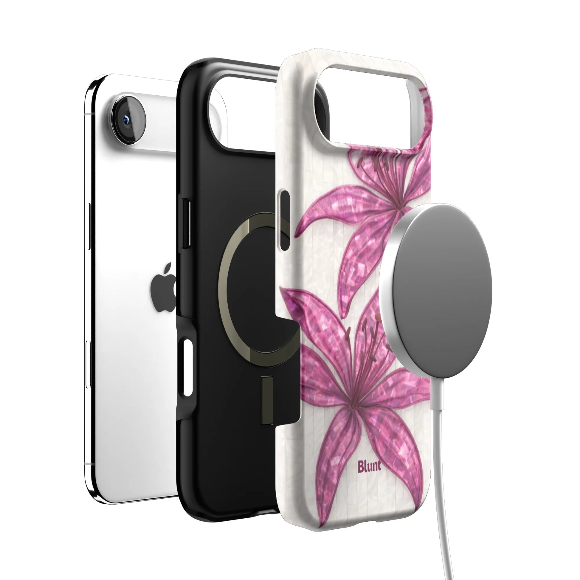 Purple-Floral-Luster-iphone-case-iPhone 17 Air-3