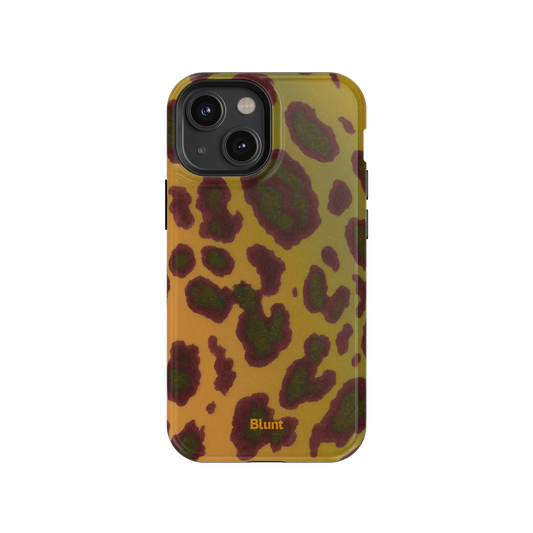 Cranberry Cheetah iPhone Case