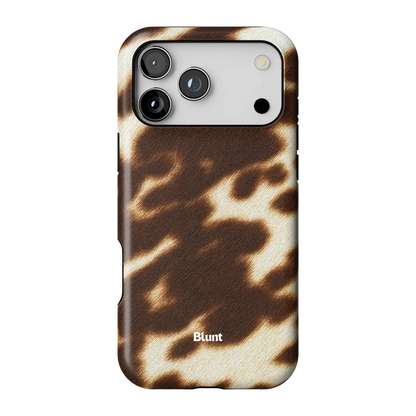 Rustic Cowhide iPhone Case