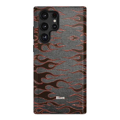 Steel Flame Samsung Case