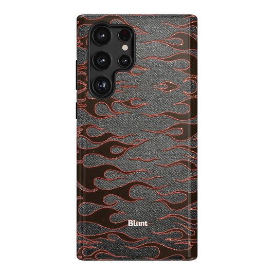 Steel Flame Samsung Case