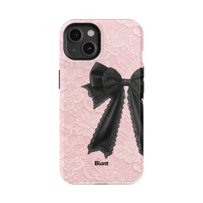 Blushed Bow iPhone Case