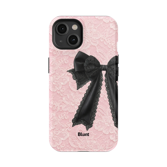 Blushed Bow iPhone Case