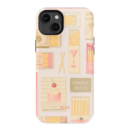 Pink Match iPhone Case