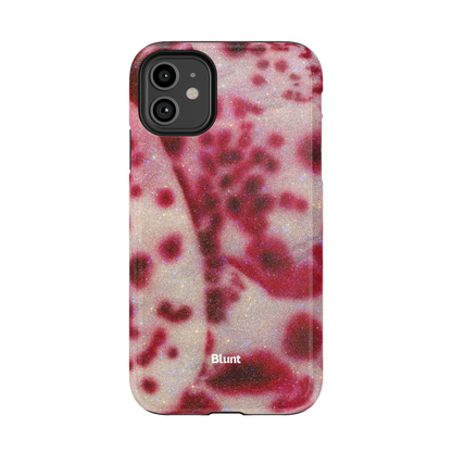 Crimson Veil iPhone Case