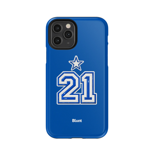 Blue All Star iPhone Case