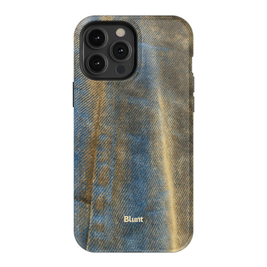 Worn Denim iPhone Case