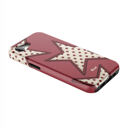 Cherry-Polka-Star-iphone-case-iPhone 17 E-2