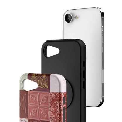 Checkered-Rouge-iphone-case-iPhone 16 E-3