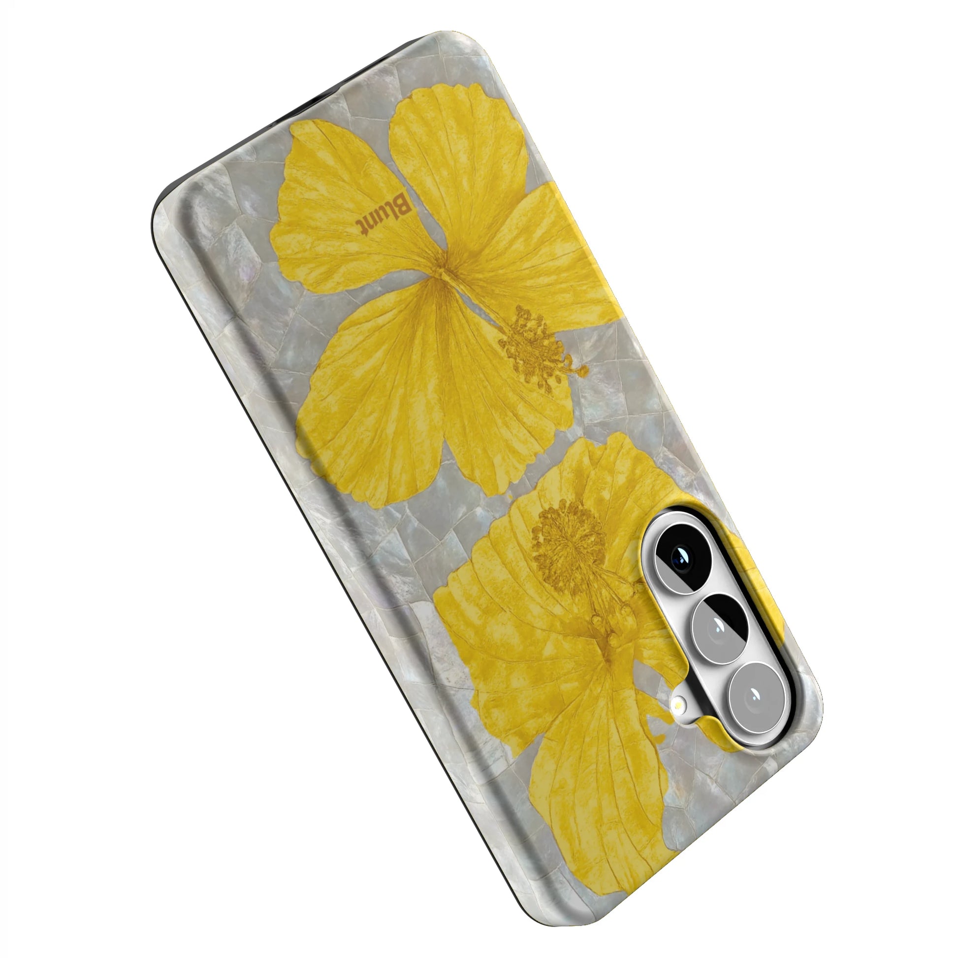 Yellow-Coconut-Bloom-samsung-case-Galaxy S26 Plus-4
