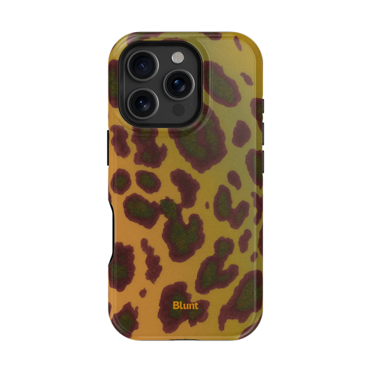 Cranberry Cheetah iPhone Case